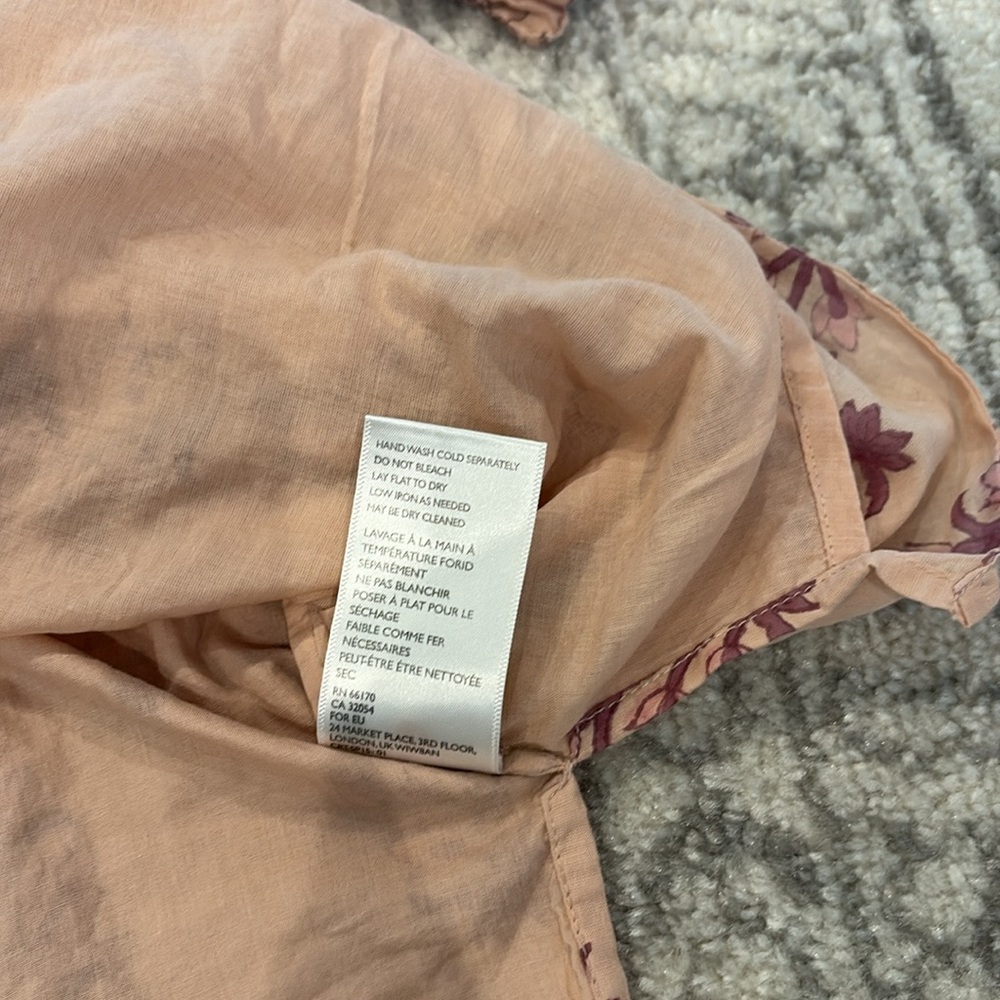 EUC Cleobella Vivian blouse, XS - Picture 9 of 10